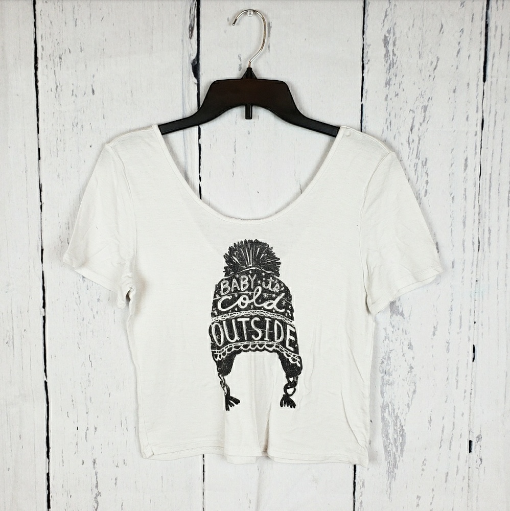 Bethany Mota | Graphic White Tee